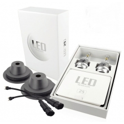 Zestaw/Żarówki LED CREE H4 60W 7200 lm b.biała